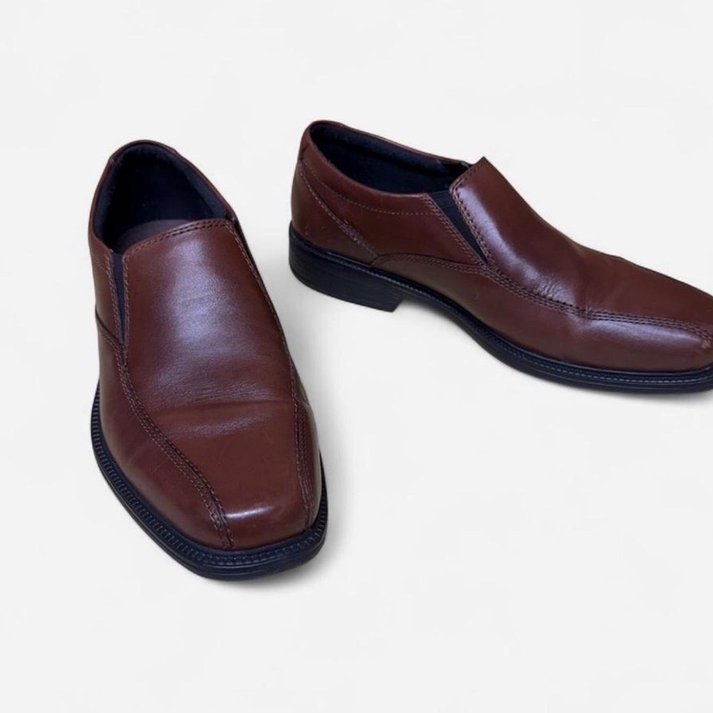 Bostonian Dark Brown Leather Loafers